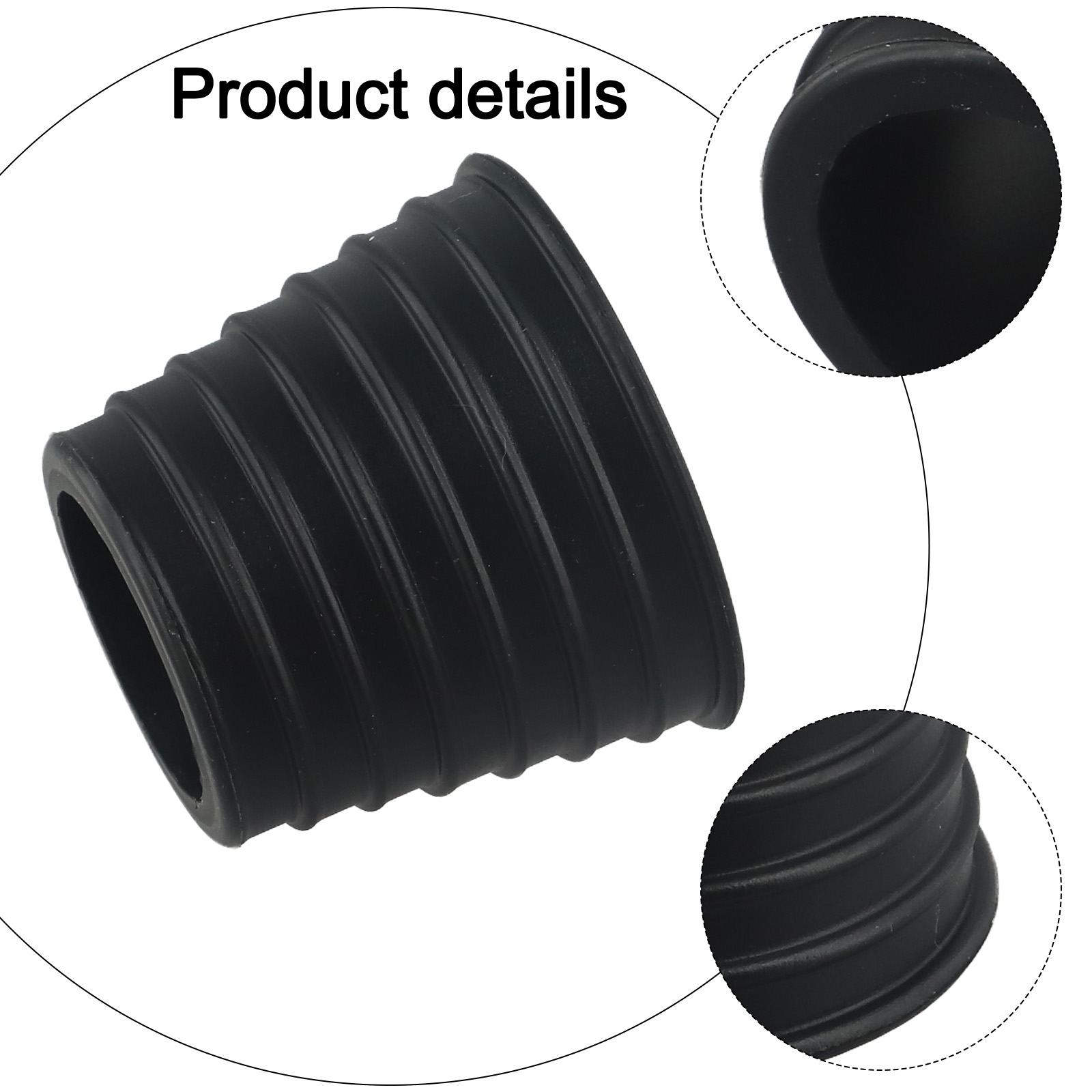 Schirmständer, Schirmkegelring, Durchmesser 38 mm, für jeden Terrassentisch, für Schirmstangen, verhindert Kratzer
