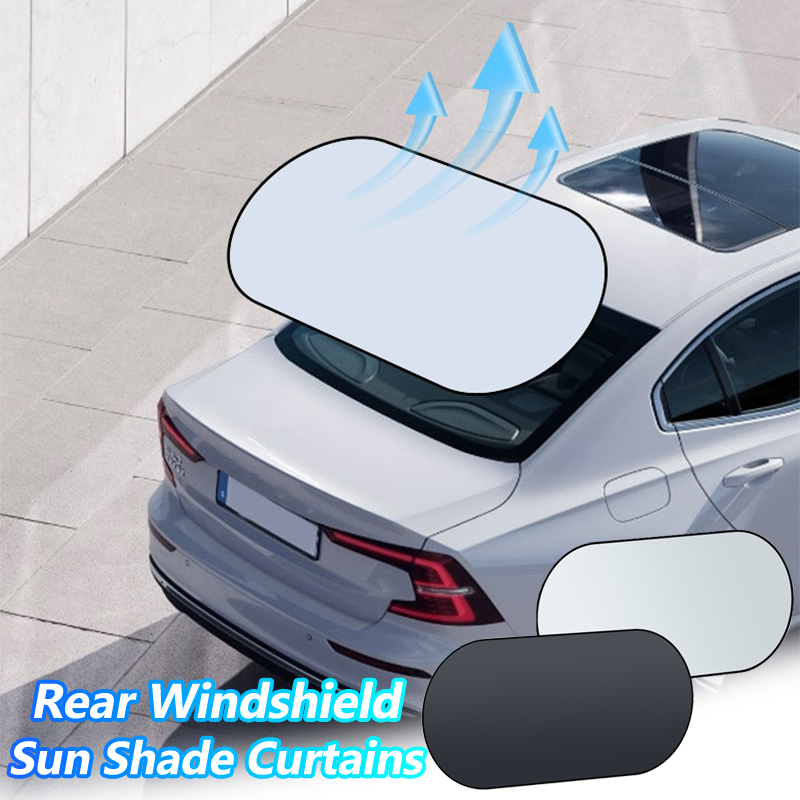 UV-Reflecterende Auto Zonnescherm Cover Achterruit Zonwering Zonnescherm Warmte-isolatie Auto Privacy Gordijnen Opvouwbare Opslag