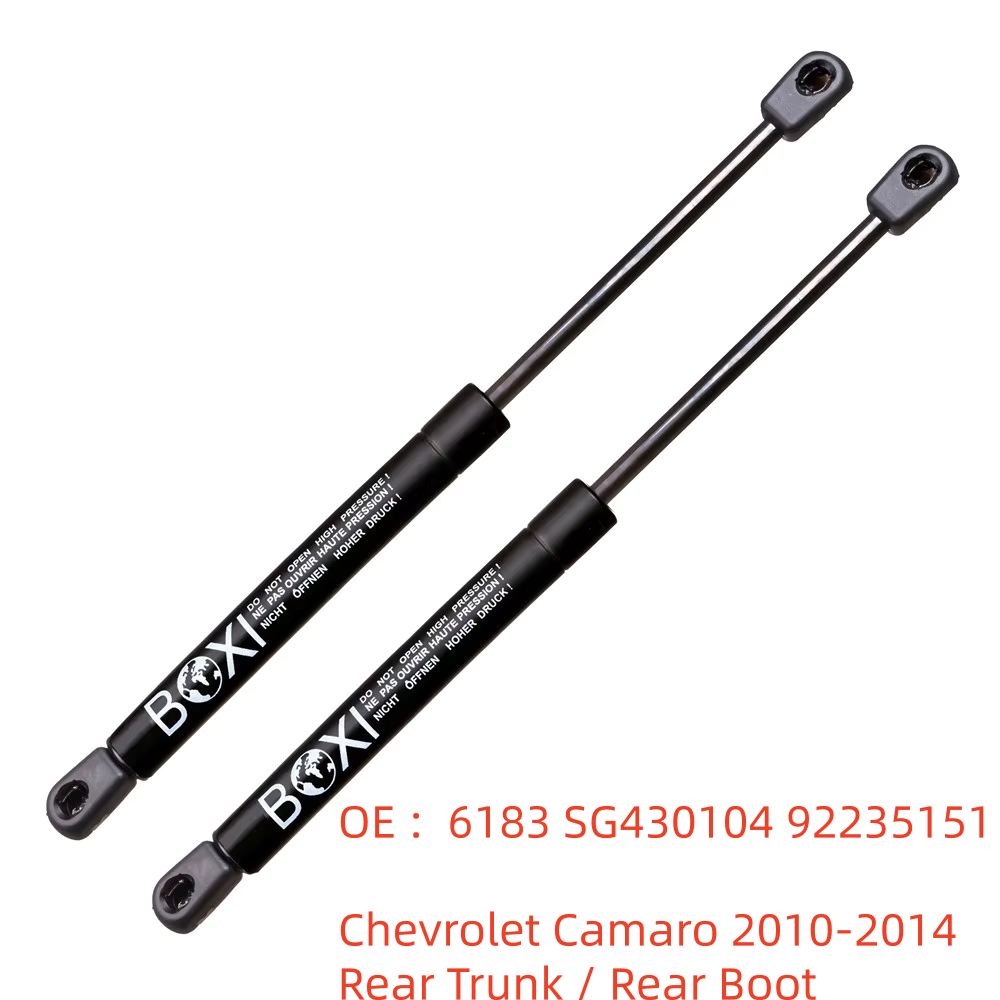 BOXI 2 Pezzi Supporti di Sollevamento per Bagagliaio Ammortizzatori 6183 SG430104 92235151 per Chevrolet Camaro 2010 - 2014 Molle a Gas per Bagagliaio