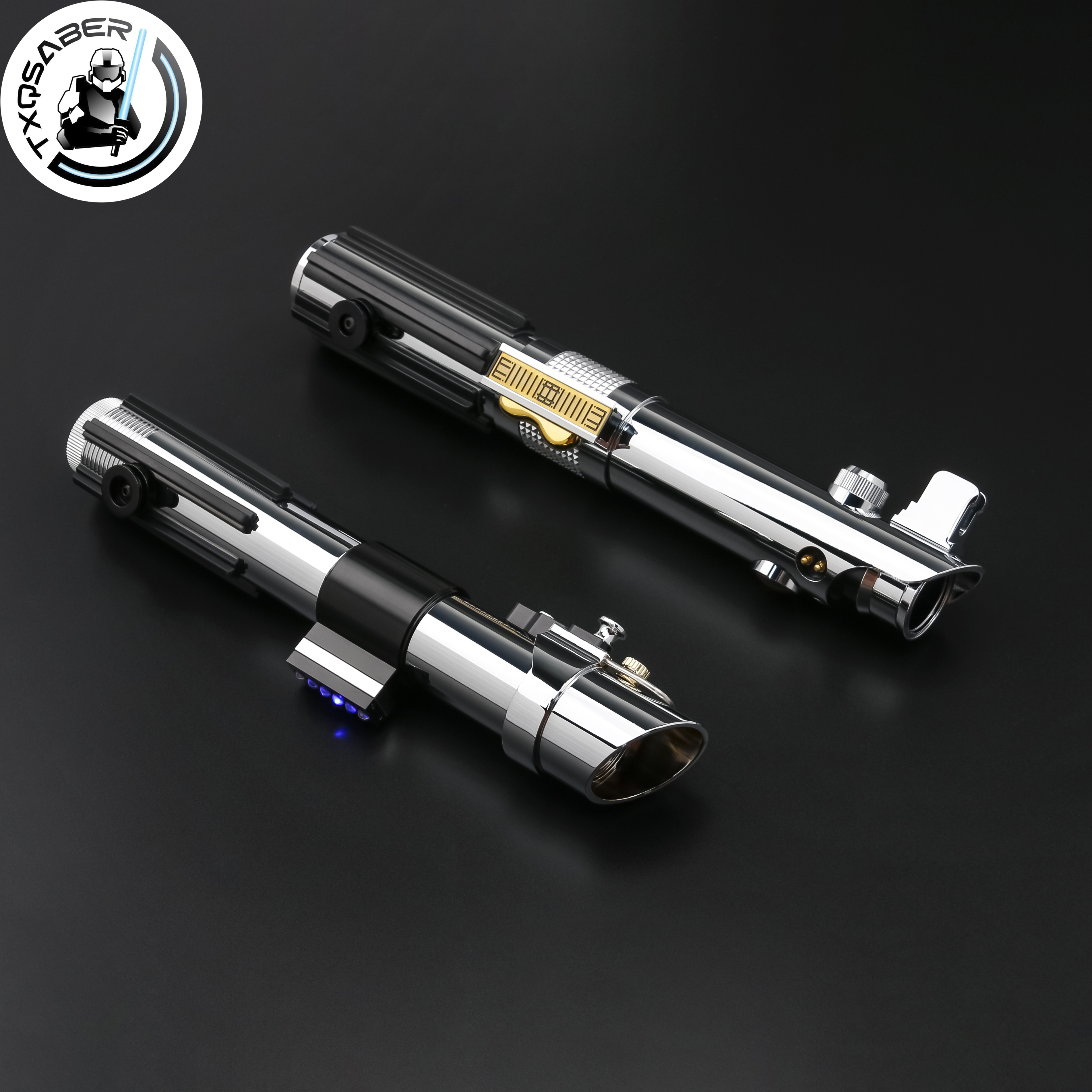 TXQSABER Реплика светового меча Anakin Series Heavy Dueling без лезвия, металлическая рукоять, световая сабля, детали Lasersword для взрослых, игрушки для косплея