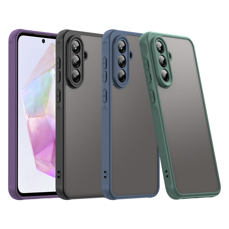 New Armor Paraurti Custodia per telefono antiurto per Samsung Galaxy A16 4G A26 A36 A56 A35 A55 5G Cover rigida in silicone Capa