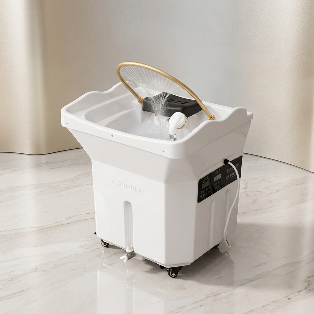 Hoofdverzorgings-spa-apparatuur Mobiele spa-apparatuur met watercirculatie en stoommachine, geschikt voor beautysalons