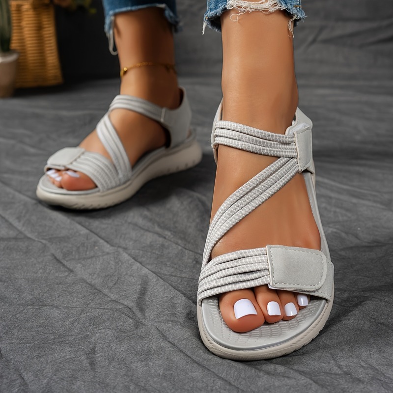 2026 Women New Fashion Elegant Sandals Summer Outdoor Sports Beach Wedge Height Increase Womens Comfortable Opened Toe Shoes