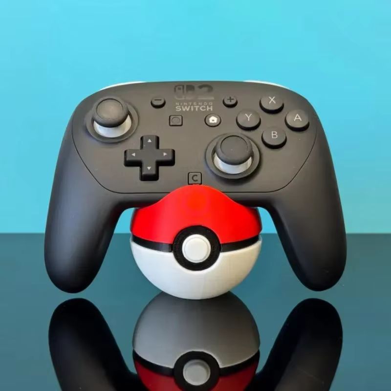Support universel pour manette de jeu, support pour joystick, support pour manette de jeu PS5/XBOX/Switch Pro, Anime Pokmeon Poke Ball