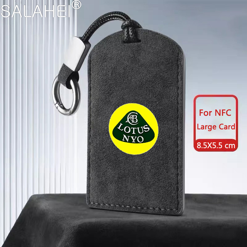 Portachiavi per carta NFC per auto protezione completa custodia senza chiave custodia per accessori interni per Lotus Eletre 2023 portachiavi con Logo personalizzato