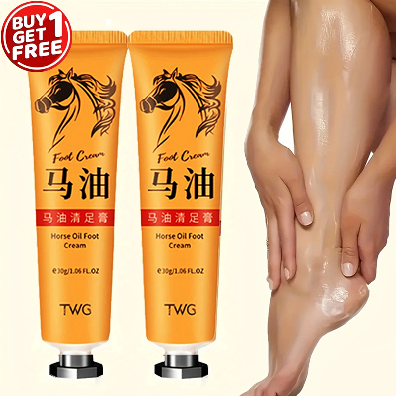 Ma You Qing Crème pour les pieds, crème hydratante pour les pieds, adaptée aux peaux sèches, adaptée aux soins des mains et des pieds secs