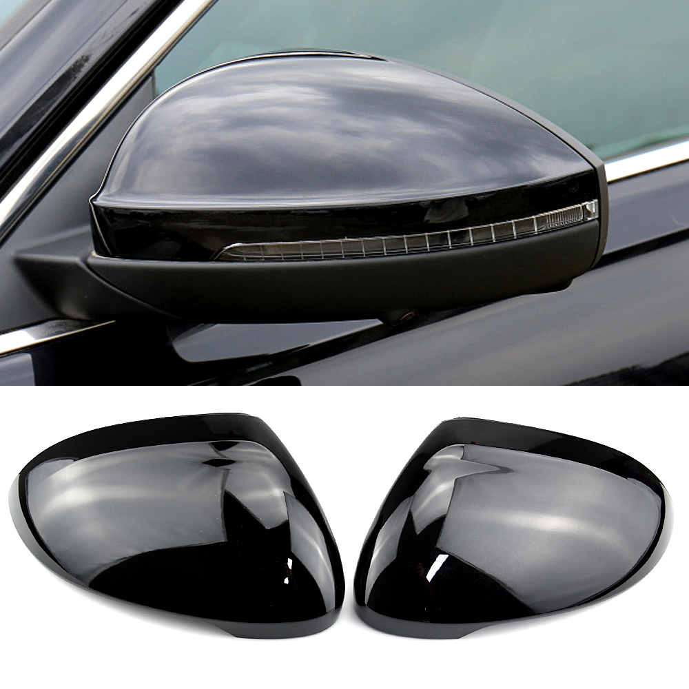 2PCS Side Rearview Mirror Cover Replacement for VW Passat B8 2015-2020 Arteon 2016-2020 3G0857537H 3G0857538H Car Accessories