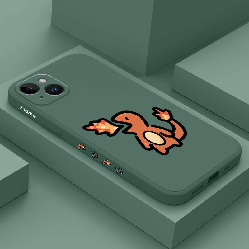 Dinosaurus Monster Telefoonhoesje voor iPhone 17 16 15 14 13 12 11 Plus Pro Max Mini Siliconen Cover