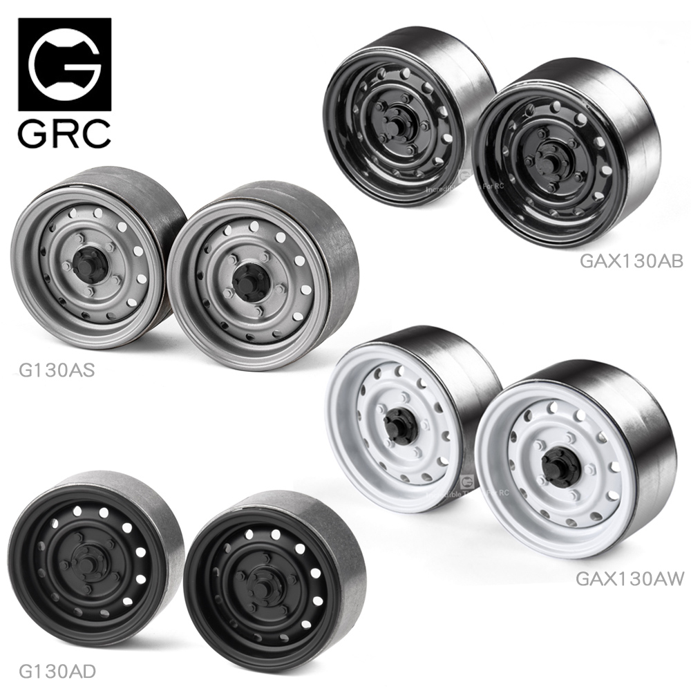 GRC 1,9-дюймовый старомодный металлический тяжелый обод колеса # G03 для 1/10 радиоуправляемого автомобиля на гусеничном ходу TRAXXAS TRX4 SCX10 90046 D110 AT4 FCX10 LC76 LC71