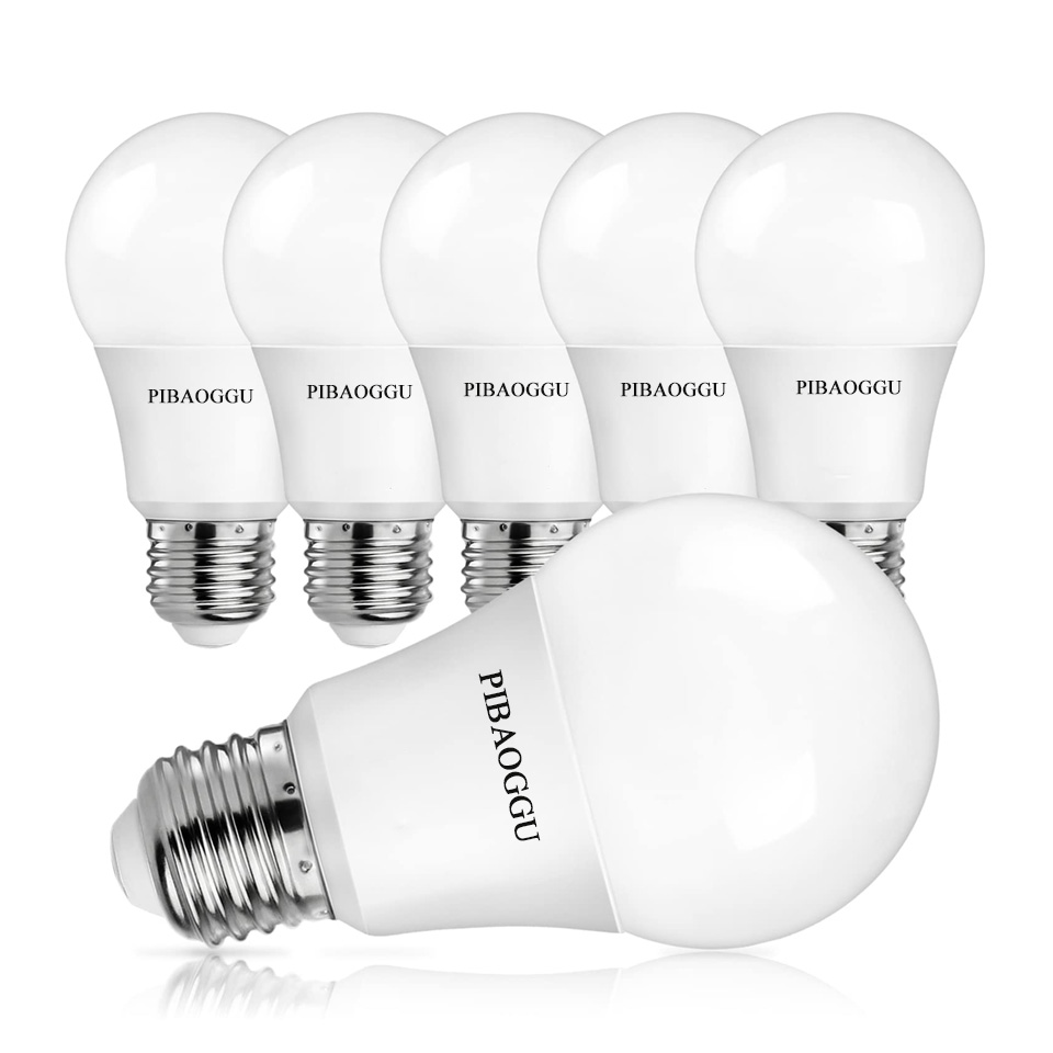 6 uds bombilla LED E27 lámparas LED 220V bombilla LED de ahorro de energía 3W 6W 9W 12W 15W 18W Bombilla 3000K 6000K para decoración del dormitorio del hogar