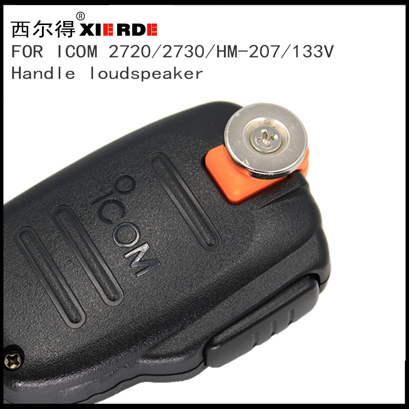 Магнитный кронштейн для крепления микрофона для Icom2720 IC2730A IC2730E IC2820H 5100D 133V HM207, фиксированный кронштейн для ручных микрофонов