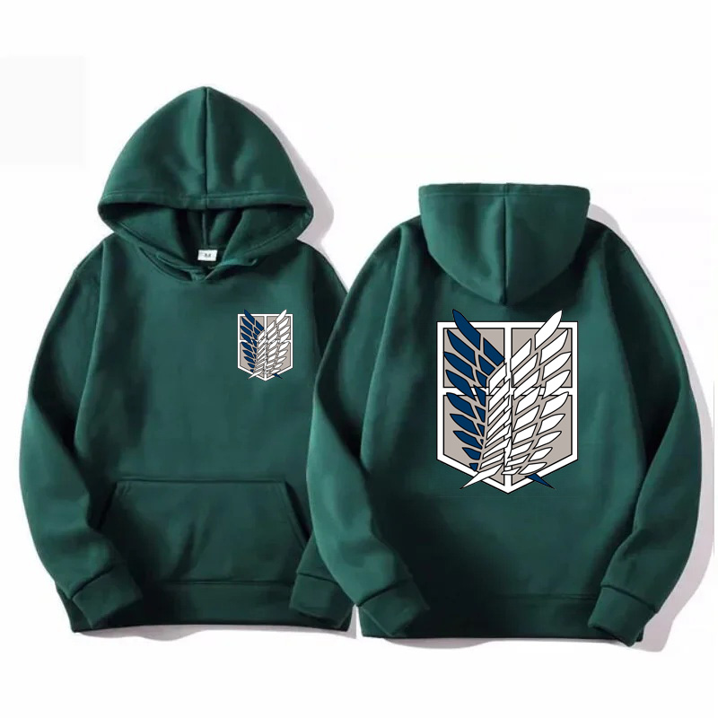 Sudaderas con capucha de Attack on Titan para mujer, camisa con capucha japonesa Kawaii de estilo coreano estético, sudaderas gráficas para mujer