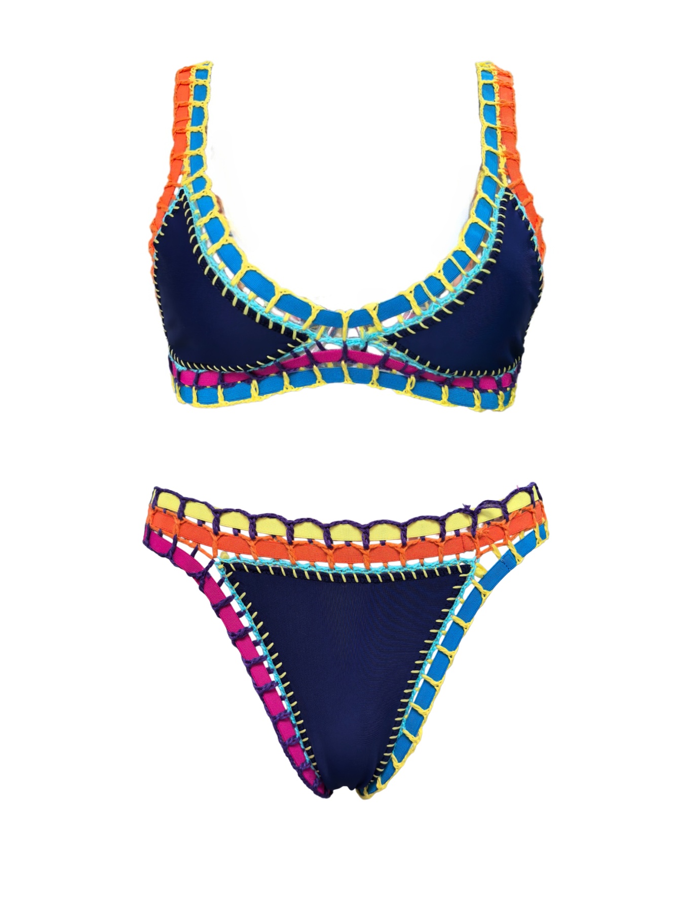 2026 Sexy Bikinis Sommer Damen Badeanzug Handgehäkeltes Bikini-Set Bademode Strand Badeanzug Biquini Damen Monokini
