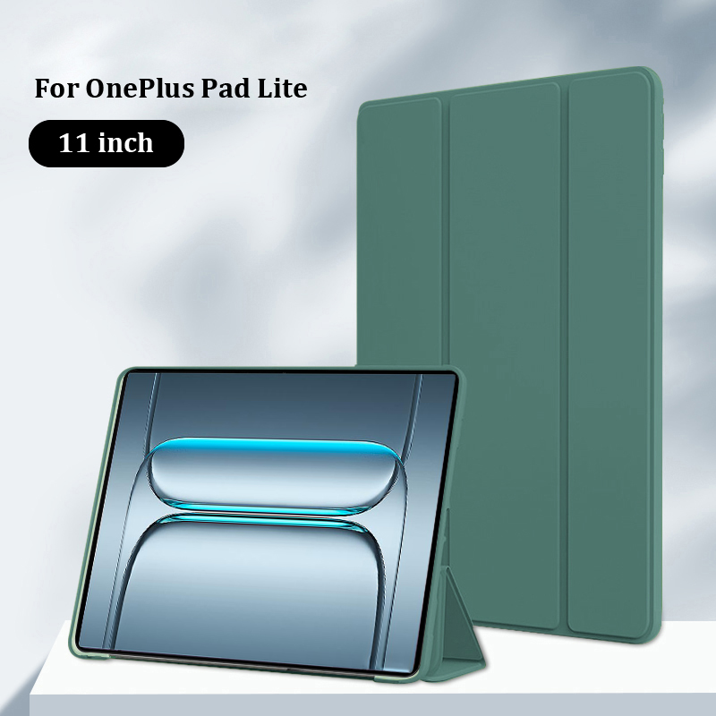 Voor Oneplus Pad Lite Case Trifold PU Leer Zachte TPU Back Stand Tablet Shell Voor Coque OnePlus Pad Lite 11 inch 2025 Case Funda