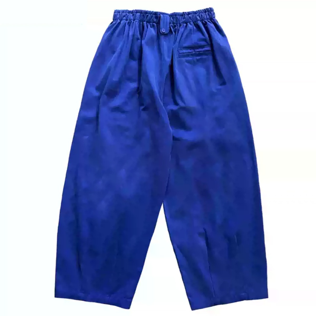 Kapital Vintage katoenen lente- en herfststijlen, hoog getailleerde, elastische, losse broek met wijde pijpen voor heren
