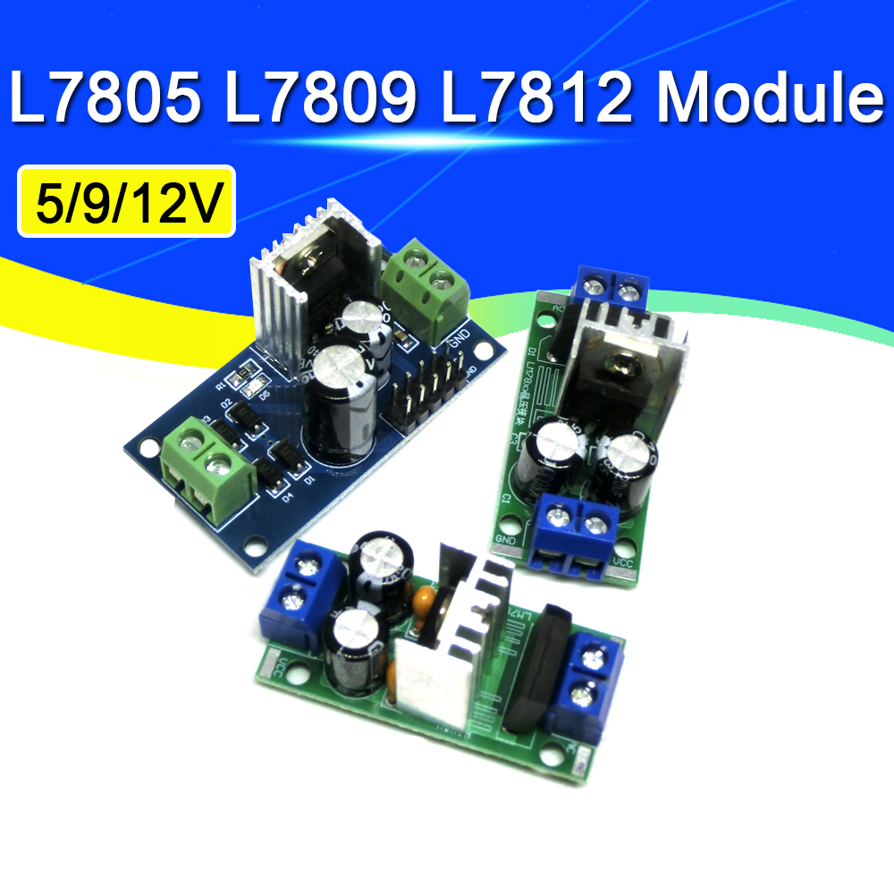 1/5/10 Buah LM7805 LM7806 LM7809 LM7812 DC/AC Modul Catu Daya Regulator Voltase Tiga Terminal 5V 6V 9V 12V Output Maks 1,2A