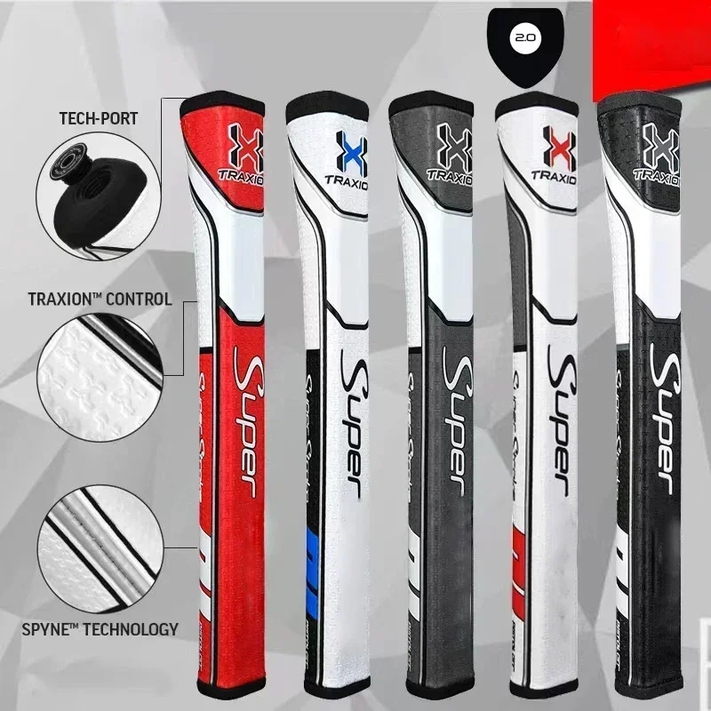 Ручка для клюшки для гольфа Super Golf 2.0GT Нескользящая легкая ручка для гольфа повышает ощущение Износостойкая резиновая ручка Универсальная высококачественная ручка