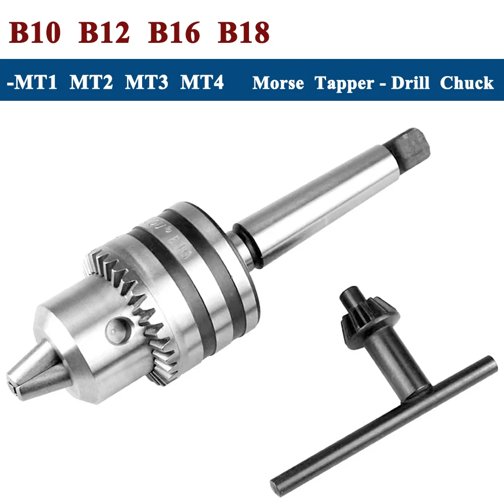 Mta mtb mt1 mt2 mt3 mt4 b10 b12 b16 b18 0.6-6/1-10/1-13/3-16/5-20mm morse tapper haste broca mandril mandril torno cnc máquina de broca