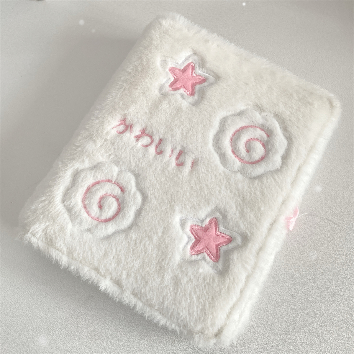 A6 dos desenhos animados de pelúcia cartão livro photocards coleção livro ins menina bonito kpop ídolo cartão foto álbum titular livro papelaria