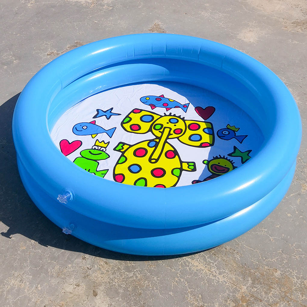 1PC 65X65CM Baby Schwimmen Pool Kind Sommer Kinder Wasser Spielzeug Aufblasbare Badewanne Runde Schöne Tier Gedruckt pool