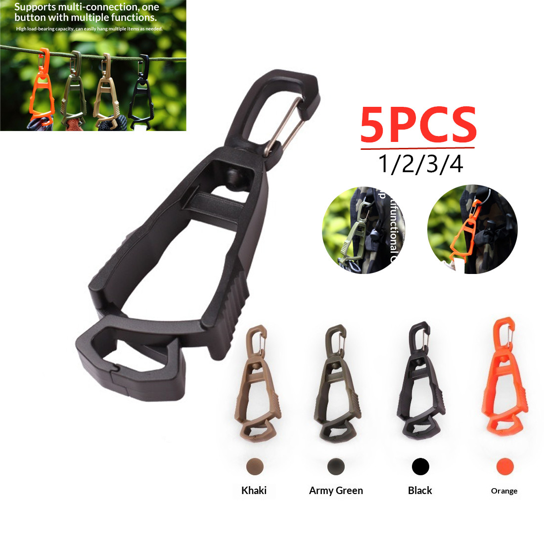 Outdoor-Schutzhandschuhe, Clip-Aufhänger, Mehrzweck-Sicherheits-Arbeitshandschuh-Halter, Anti-Drop-Handschuh-Gürtelklemme für den Bau von Arbeiten