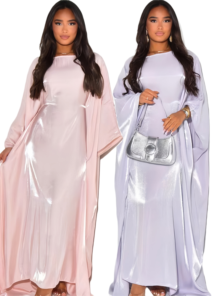 女性のためのサテンバットウィングバタフライabaya,ラマダン,カフタン,ドバイ,イスラム教徒のドレス,高級カフタン,eid,ラマダン,女性のための,2021