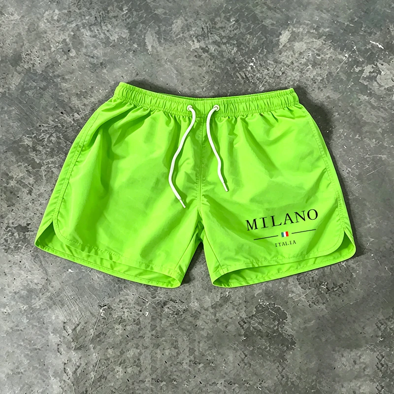 Male Daily Sport Running Fitness Cycling Shorts Men's Clothes Summer Brand New Men Board Shorts Beach Casual Fashion Short Pants