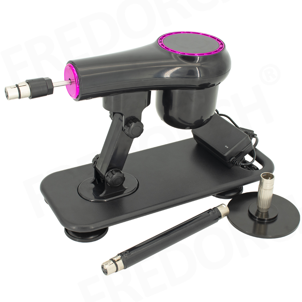 Fredorch NOUVEAU Appareil sexuel automatique sans fil pour femme et homme, jouets sexuels à télécommande, vibromasseur dildo adulte, extensible et réglable