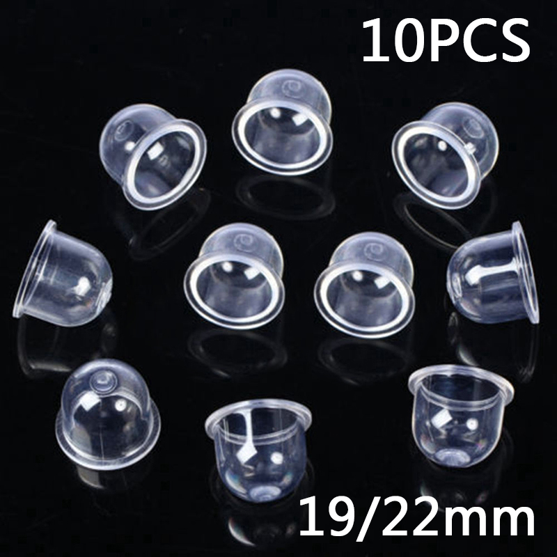 10/250 pçs 19/22mm carburador primer lâmpada bomba de combustível primer lâmpada motosserra aparador gramado parte roçadora jardim equipamentos elétricos