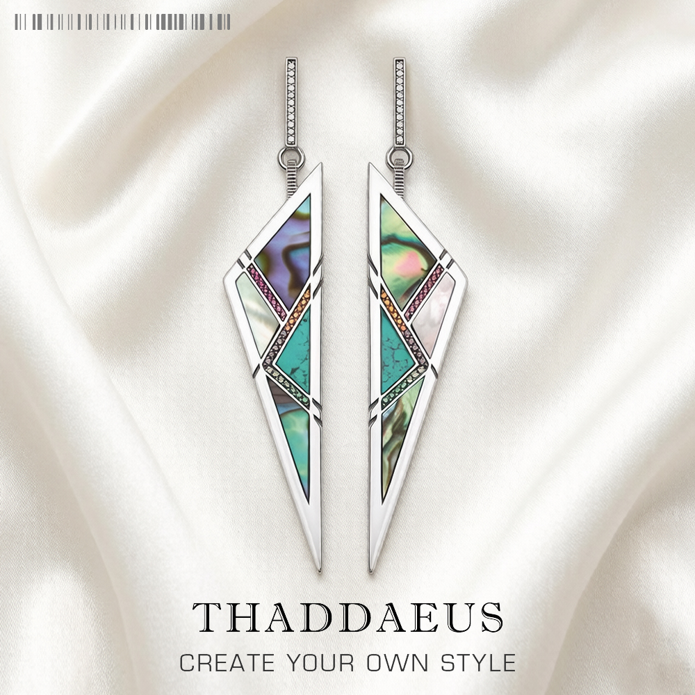 Earrings Triangle,Americans Fine Jewelry For Women New Summer Sterling Silver 925 Turquoise Ear Gift Powerful Lucky Charm