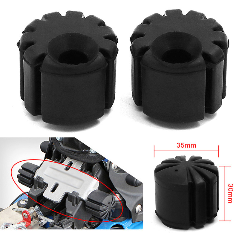 2pcs Rubber Rider Seat Lowering Kit Seat Lift Adjuster For BMW K1600 K1600GT R1200GS R1200RT R1250GS S1000XR Car Accessories