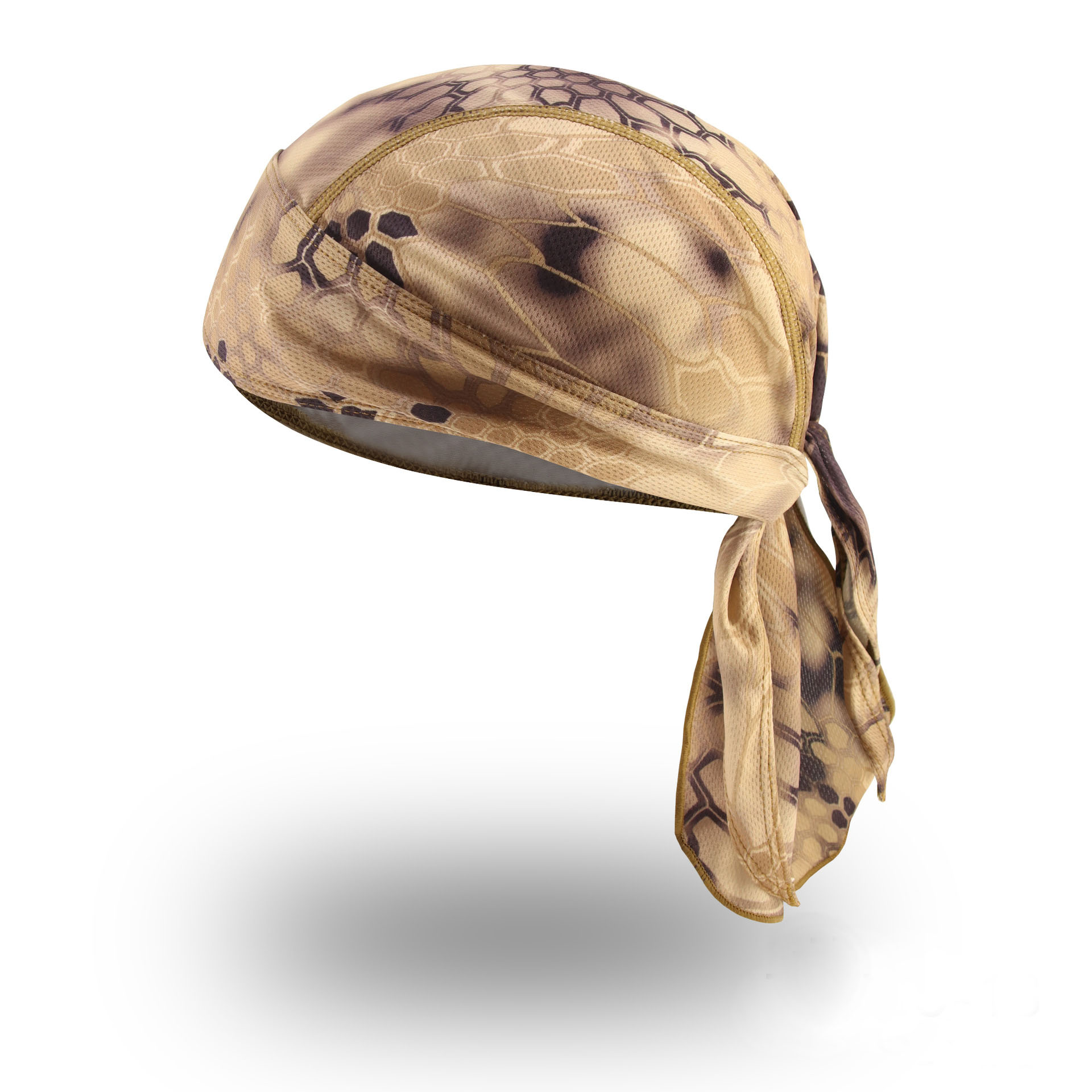 Écharpe de sauna imprimée pour hommes et femmes, bande de sauna d'été, casquette de pêche et de cyclisme, protection solaire, capuche de course, bandana de sport de randonnée, camsalomon