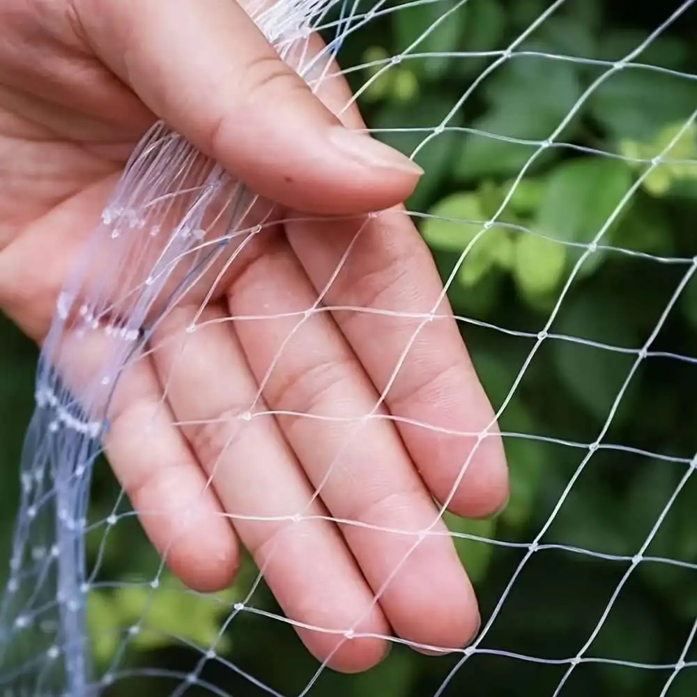 1 unidad, red de protección para pájaros, red para pájaros de secado fino, red para gatos para balcones sin perforación, red para hojas para cubierta de estanque de puros finos