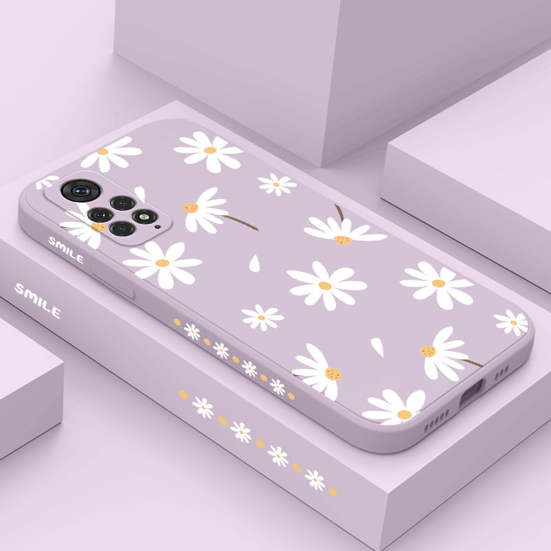 Cover per telefono Plain Daisies per Xiaomi Redmi Note 14 13 12 12S 11 11S 10 10A 10T 10S 9T 9 8 7 Pro Plus 10C 4G 5G