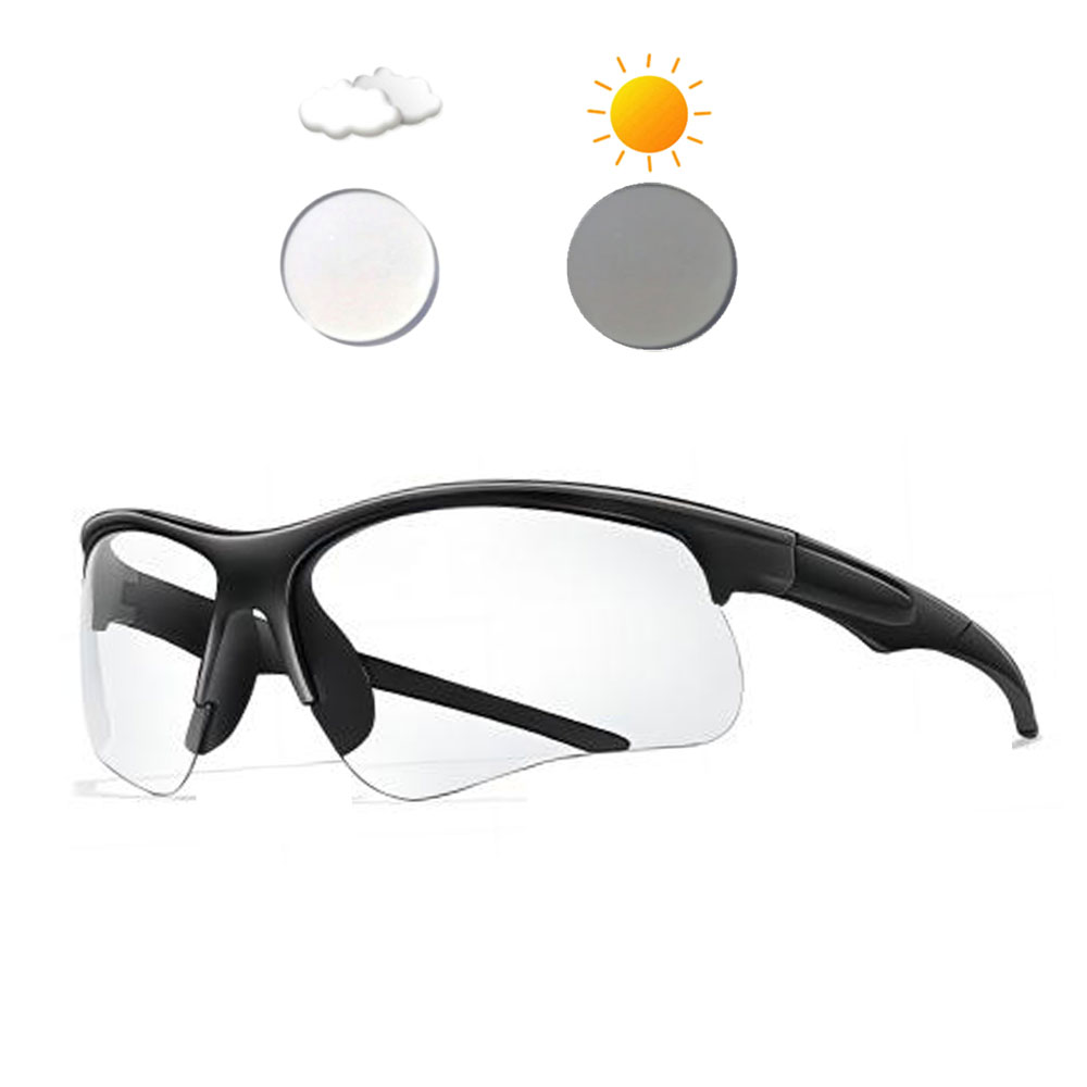 Neue Photochrome Radfahren Sonnenbrille Männer Frauen Outdoor Mtb Fahrrad Sonnenbrille Lauf Brillen Sport Fahrrad Winddicht Brille