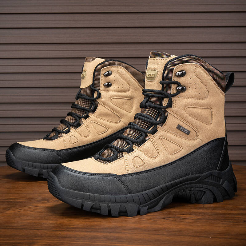 Merk Outdoor Laarzen Heren Vier Seizoenen Stijl Laarzen Waterdicht Antislip Wandelen Enkellaarzen Slijtvast Jungle Trekking Maat 39-47