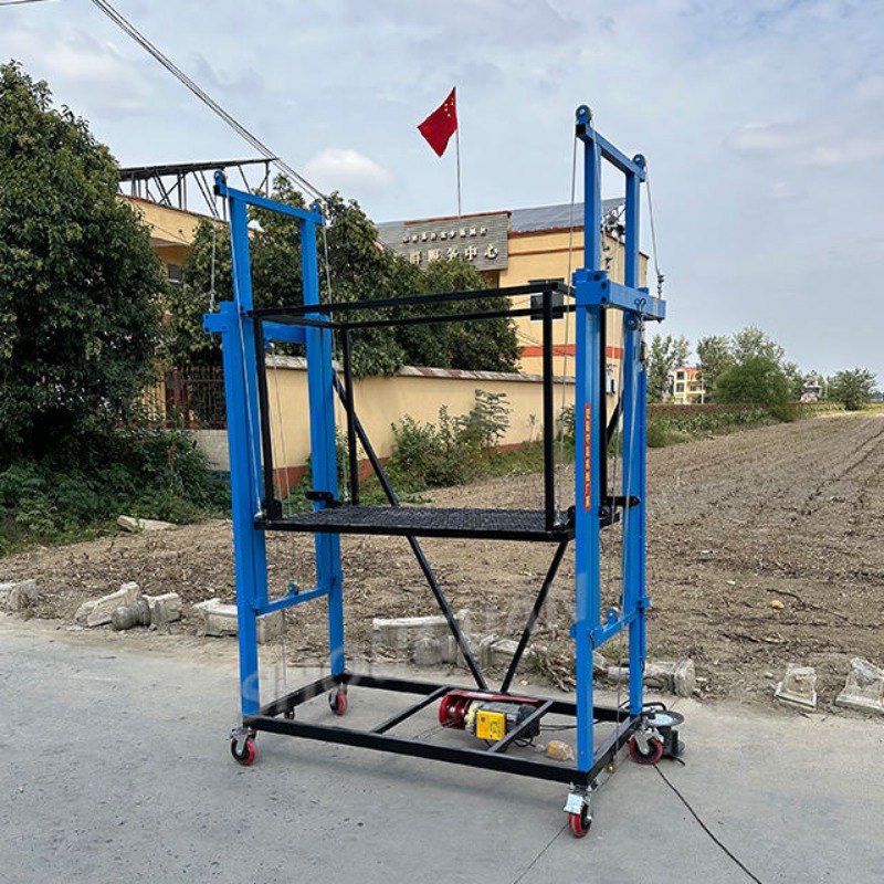 Impalcatura mobile personalizzabile Piattaforma di sollevamento elettrica telecomandata da 500 kg per la costruzione di decorazioni per interni ed esterni