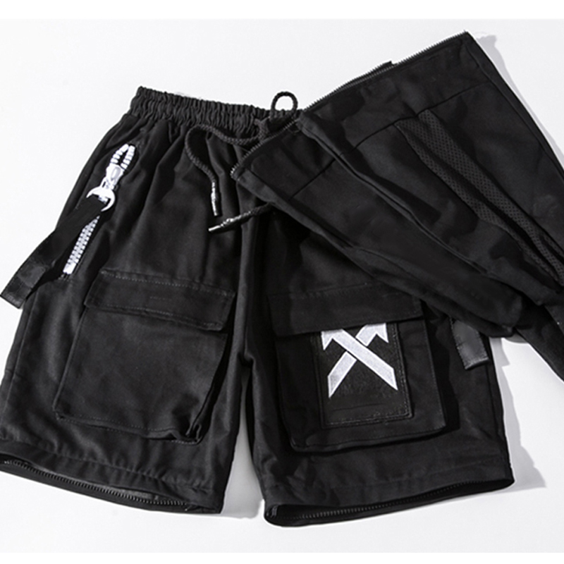11 BYBB'S DARK – pantalon Cargo fonctionnel tactique pour hommes, jogging multi-poches, détachable, Hip Hop, Streetwear, noir, 2023