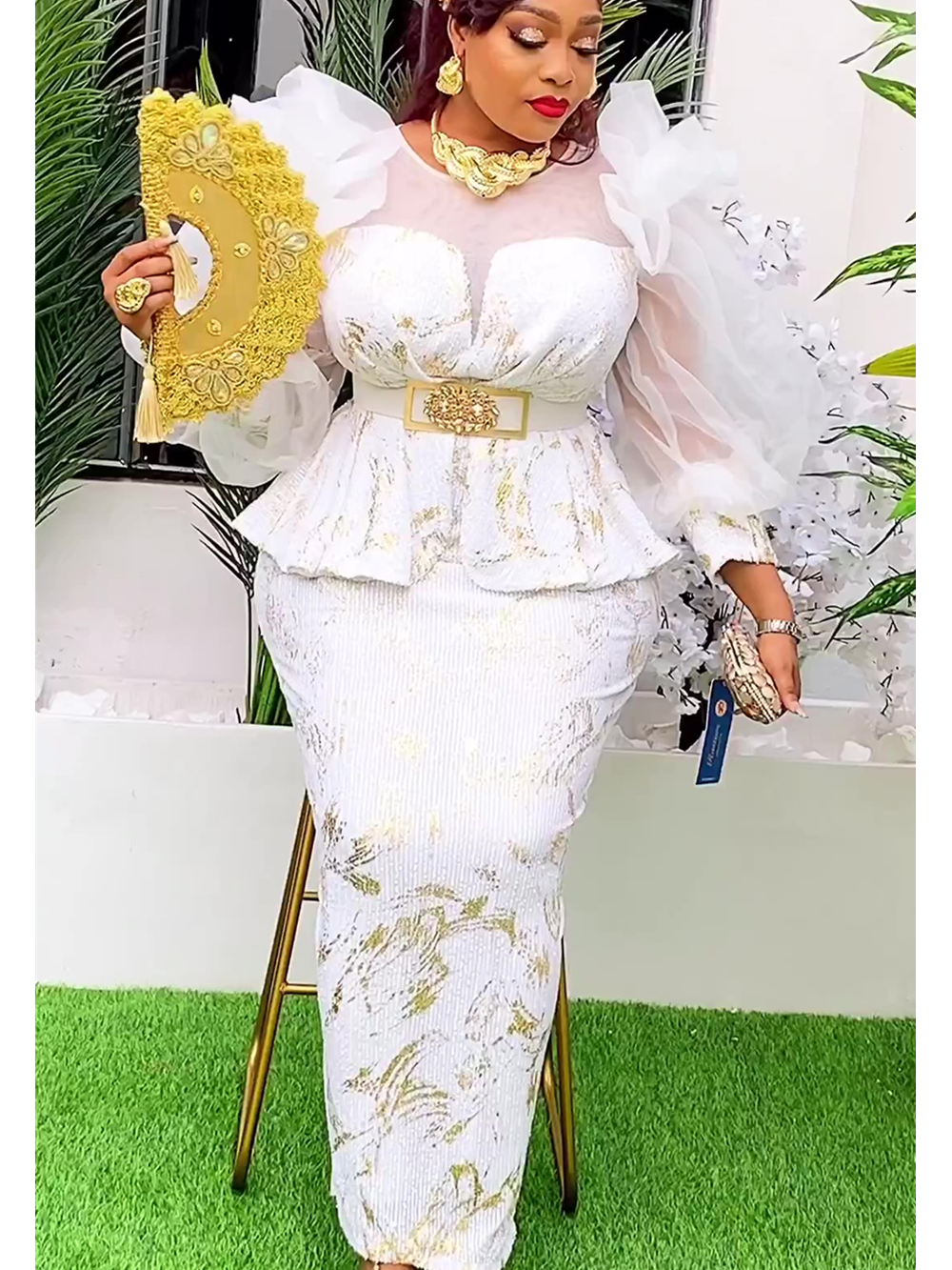 Vestidos africanos para mulheres 2025 nova moda plus size lantejoulas festa à noite vestido longo dashiki ancara roupas robe roupas africanas