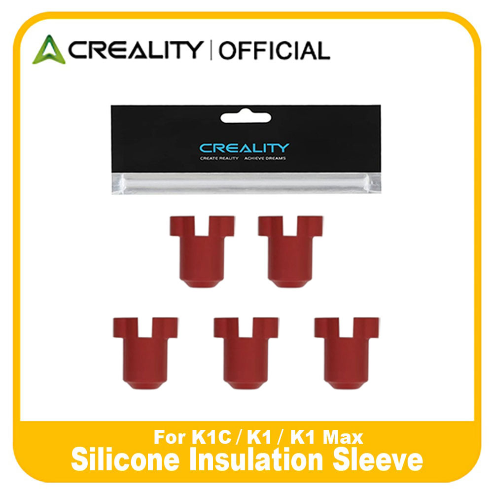 Creality K1C kaus kaki silikon penutup silikon 3 V3 penutup casing isolasi panas Hotend untuk Ender3 V3 Plus/Ender3 V3 KE/K1C/K1 Ma
