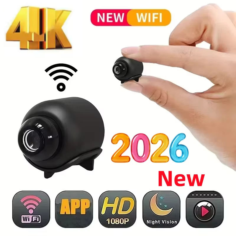 X5 Mini Camera 1080P Clear Night Vision Lightweight Portable Premium Cams Motion Detection Wireless Surveillance Camera 2026 New
