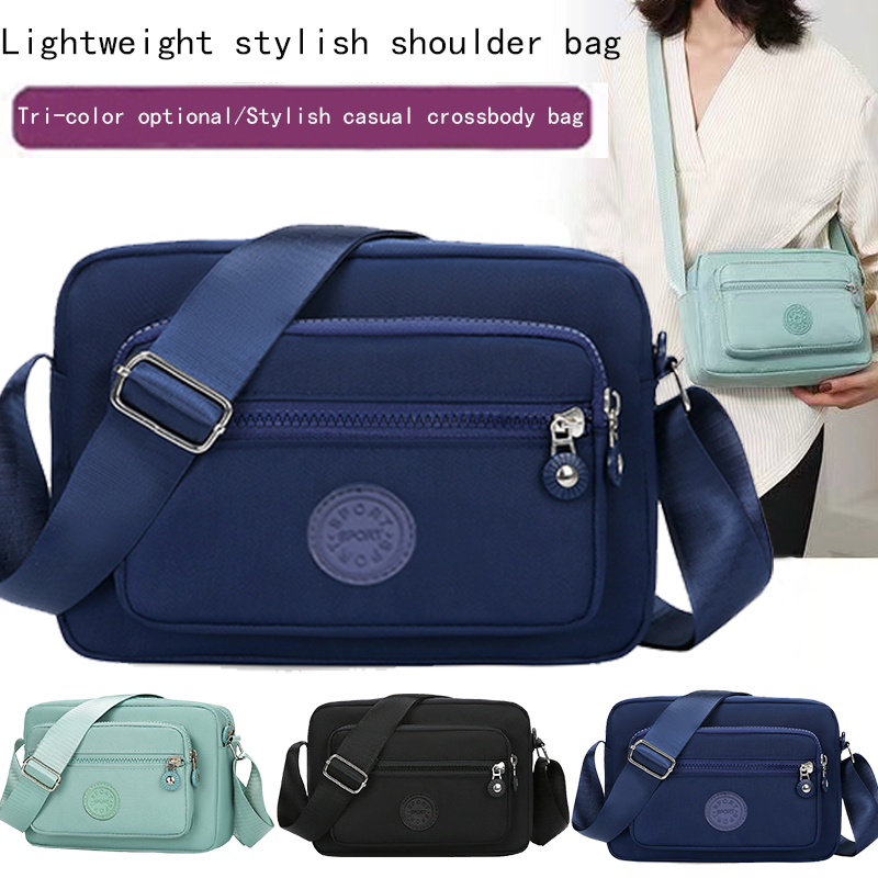 Stijlvolle, lichtgewicht, eenvoudige en crossbody-handtassen met één schouder voor heren en dames