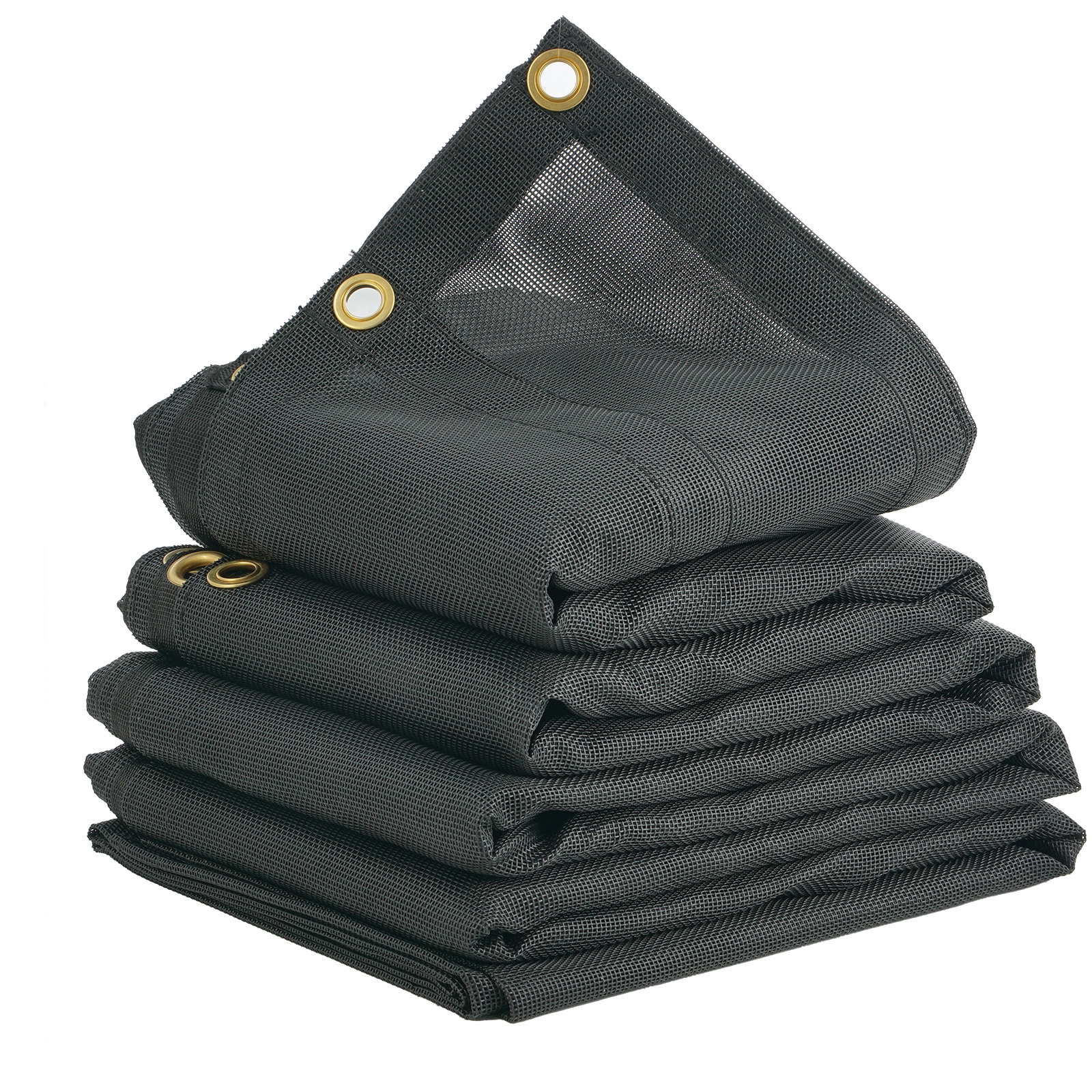 SucceBuy 18oz Dump Truck Mesh Tarp PVC Coated Heavy Duty Cover dengan Anyaman yang Diperkuat untuk Sistem Dump Truck Manual atau Listrik