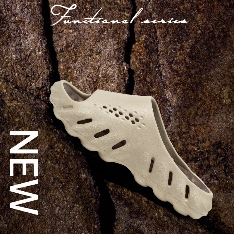 Pantofole da uomo nuove estive Casual alla moda traspiranti Sport all'aria aperta Spiaggia Sandali EVA Suole morbide Scarpe diapositive
