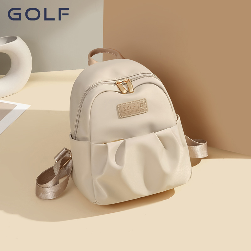 Рюкзак GOLF, легкий роскошный элегантный женский маленький рюкзак, классическая женская сумка в стиле ретро, модная пригородная сумка, мини-рюкзак
