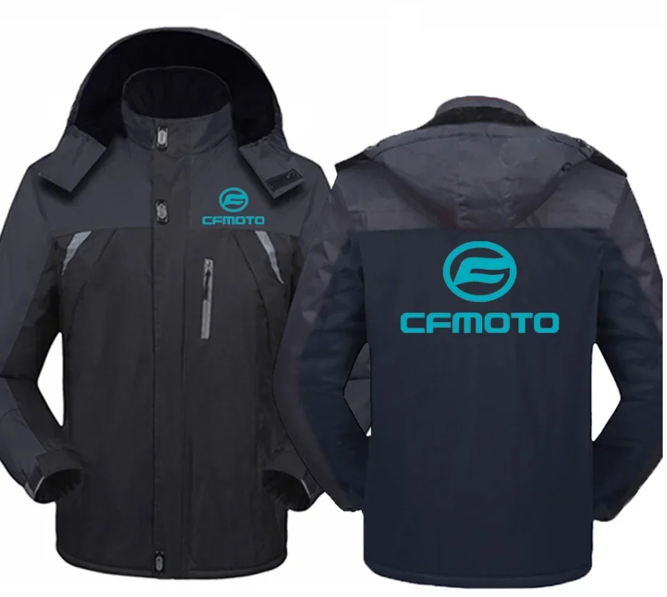 Nuova giacca invernale con logo CFMOTO giacca a vento impermeabile calda da esterno a prova di freddo abbigliamento da alpinismo cappotti di alta qualità