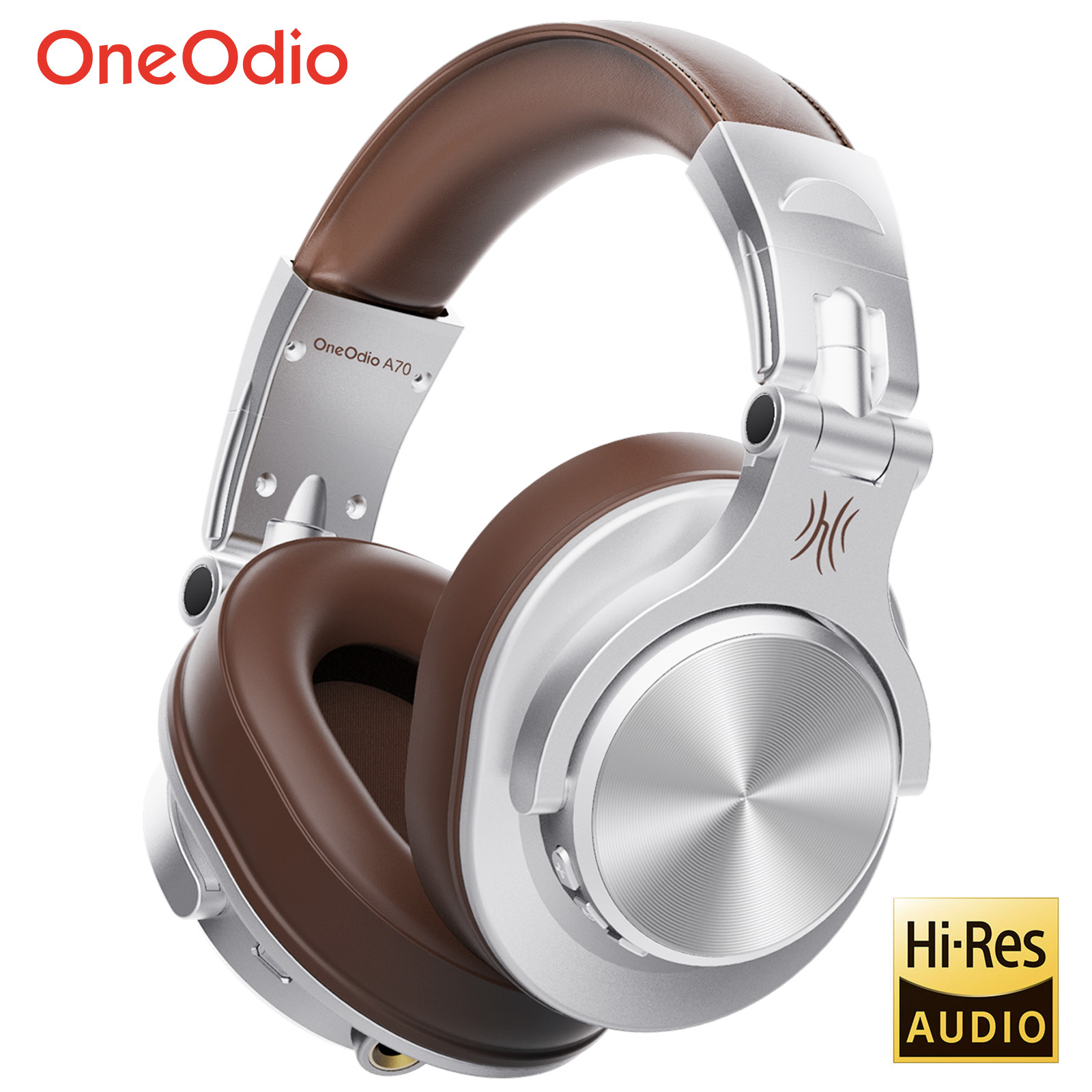 Oneodio A70 Fusion-casque filaire + sans fil Bluetooth 5.2 pour téléphone avec micro sur l'oreille Studio DJ casque d'enregistrement