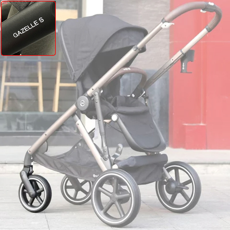 Rueda Stoller para rueda delantera Cybex Gazelle S con marco de rueda, accesorios de repuesto directo para cochecito de bebé