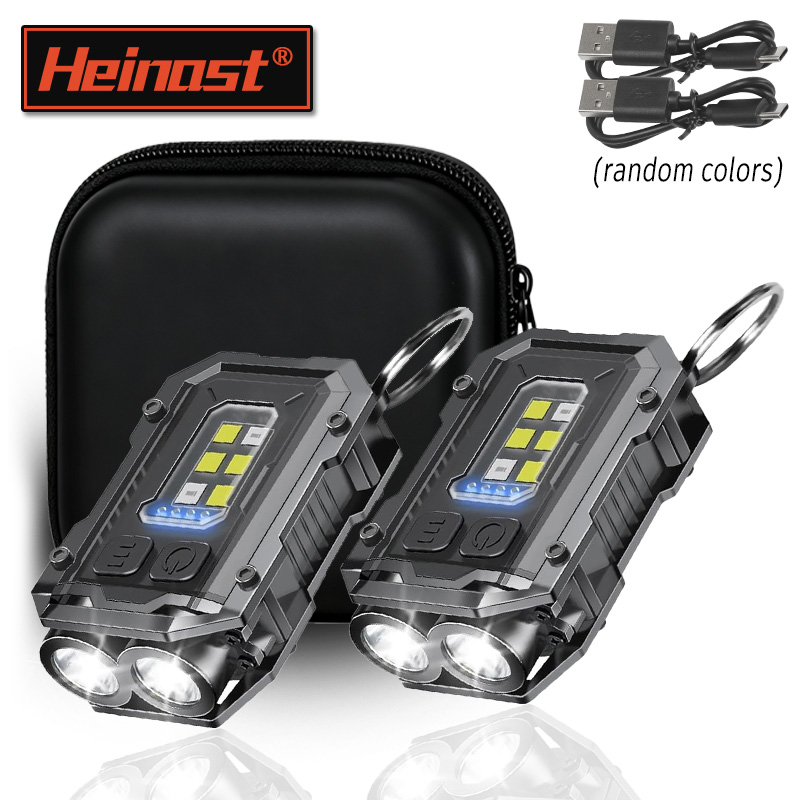 Multifunktionale COB-Taschenlampe, superhell, leistungsstark, Taschenlampe, LED, Linterna, COB, tragbar, zum Anklipsen, Notfall-Taschenlampen