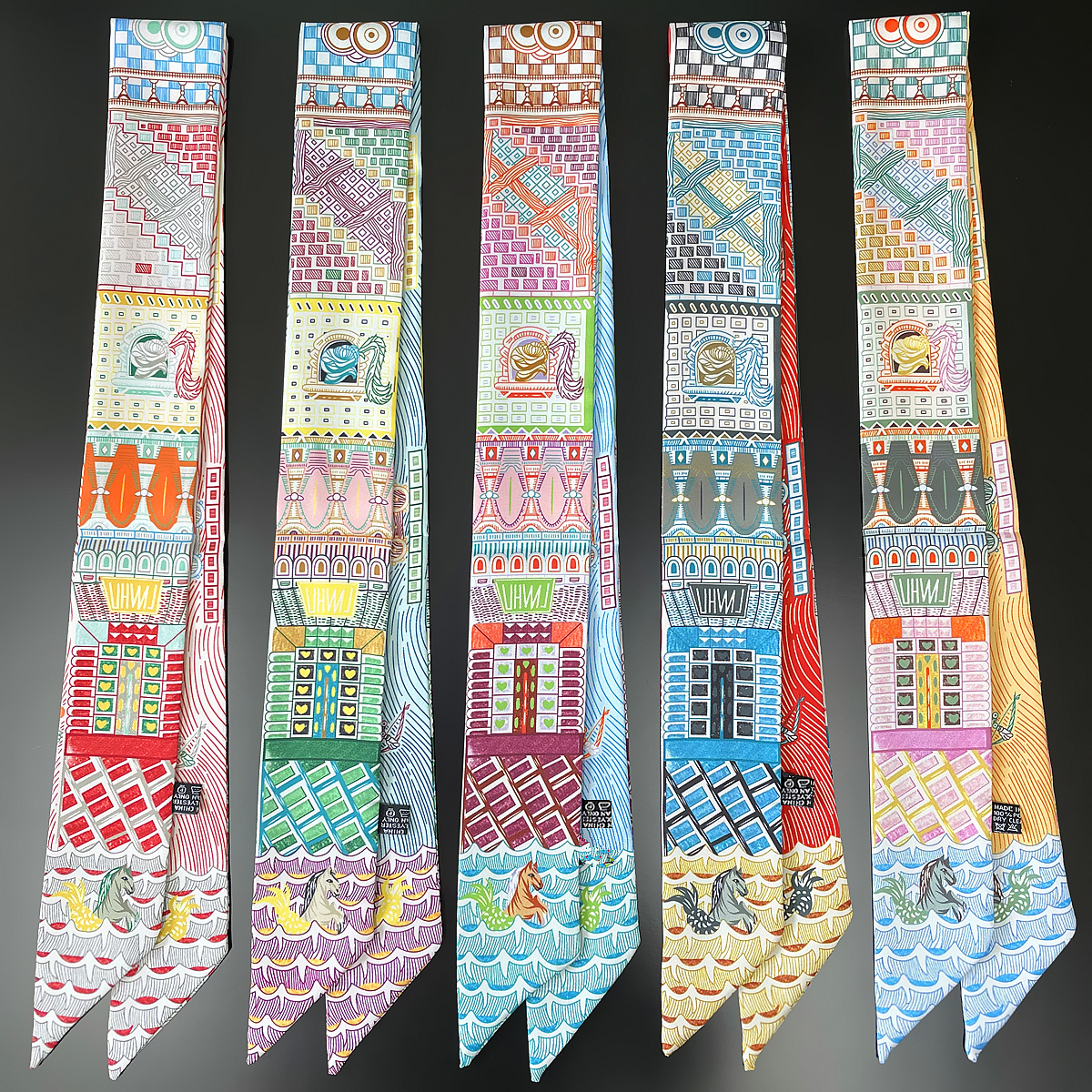 Marca de design sarja 100% lenço de seda luxo palácio cavalo moda cachecol feminino foulard saco magro cachecóis lenço de cabelo bandana